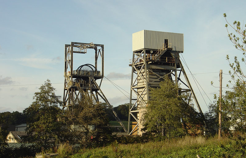 Headstocks, Daw Mill Colliery