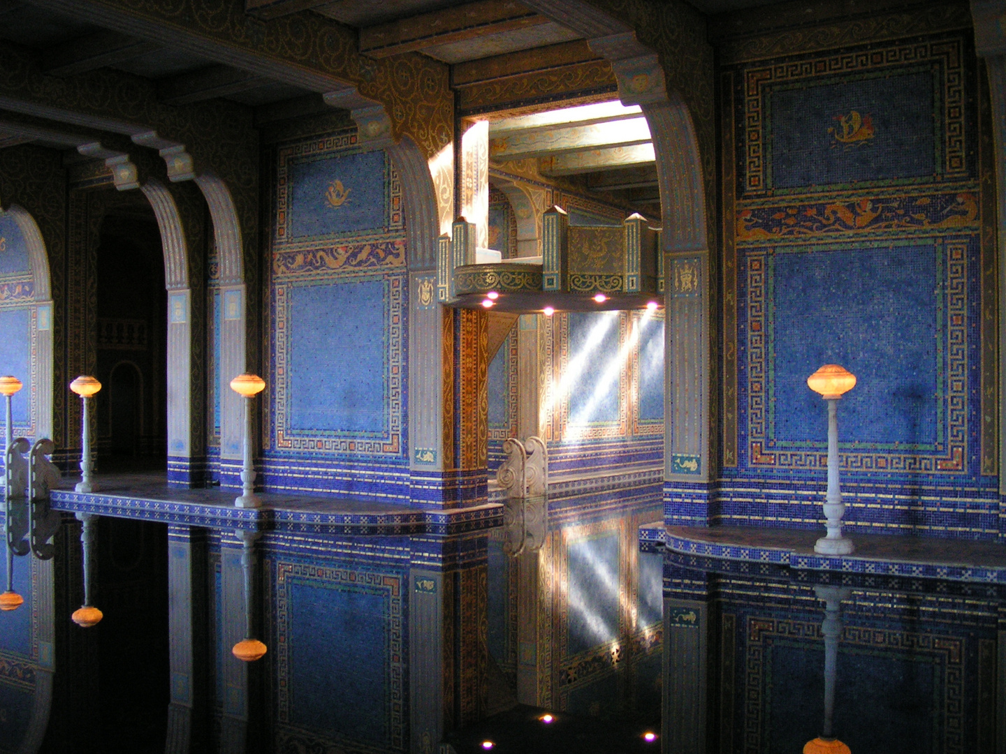 Hearst Castle Innenpool