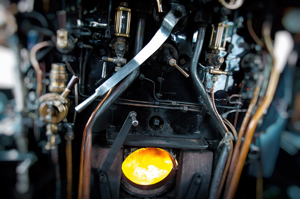 Heart of Jacobite Steam Train