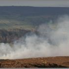 heather burning at glaisdale rigg in the north York moors