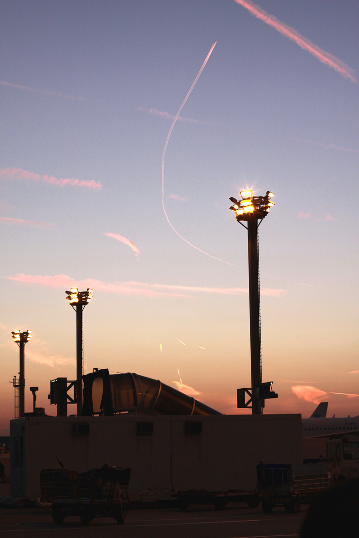 Heathrow am Morgen