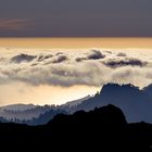 Heaven sea and mountain touch......