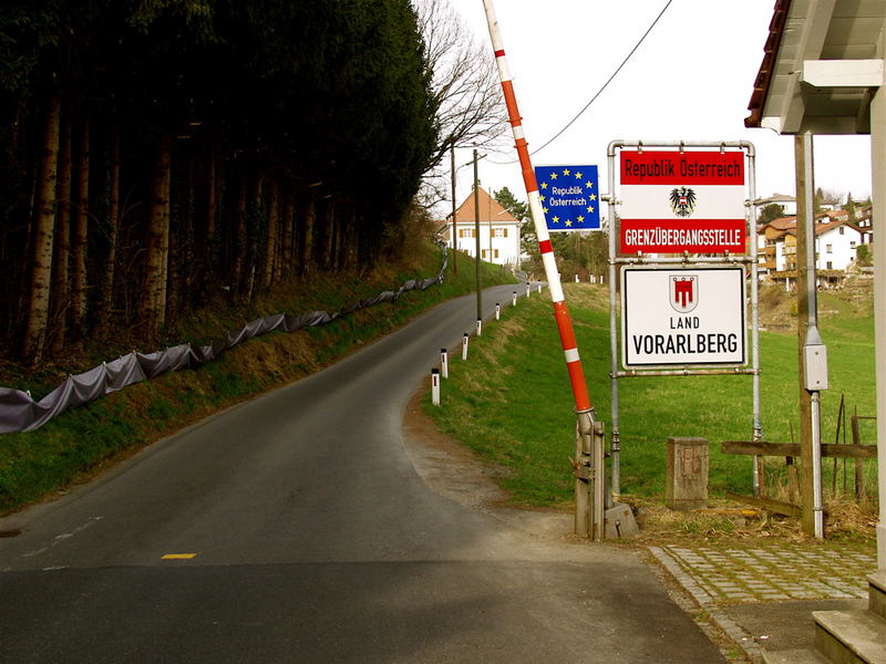 Heavily Guarded Border Crossing