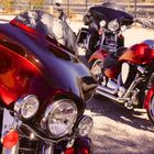 Heavy bikes at Kelso Depot