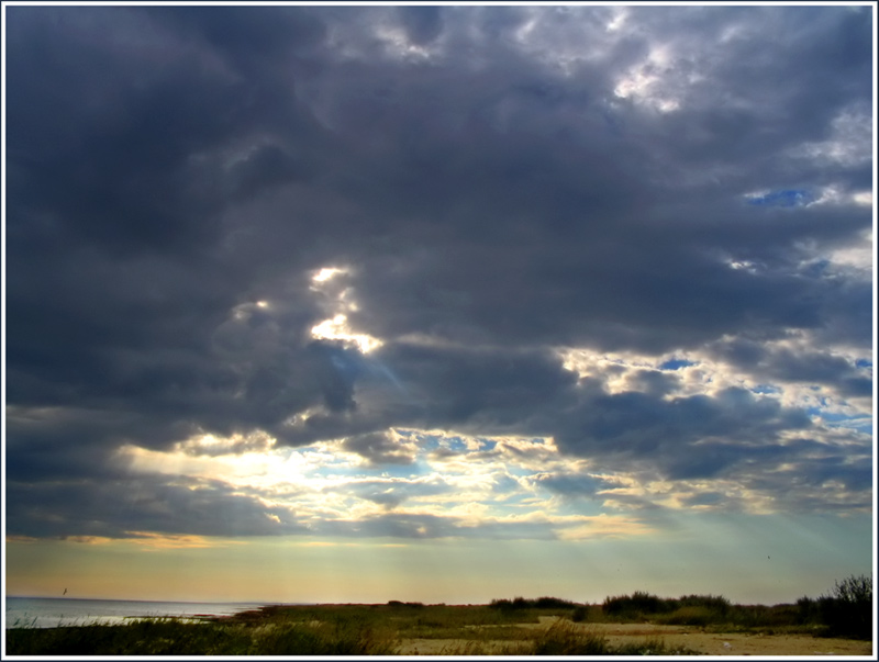 heavy clouds