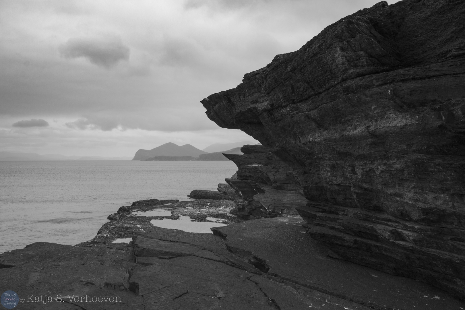 Heavy rocks on Valetia Island, Ireland