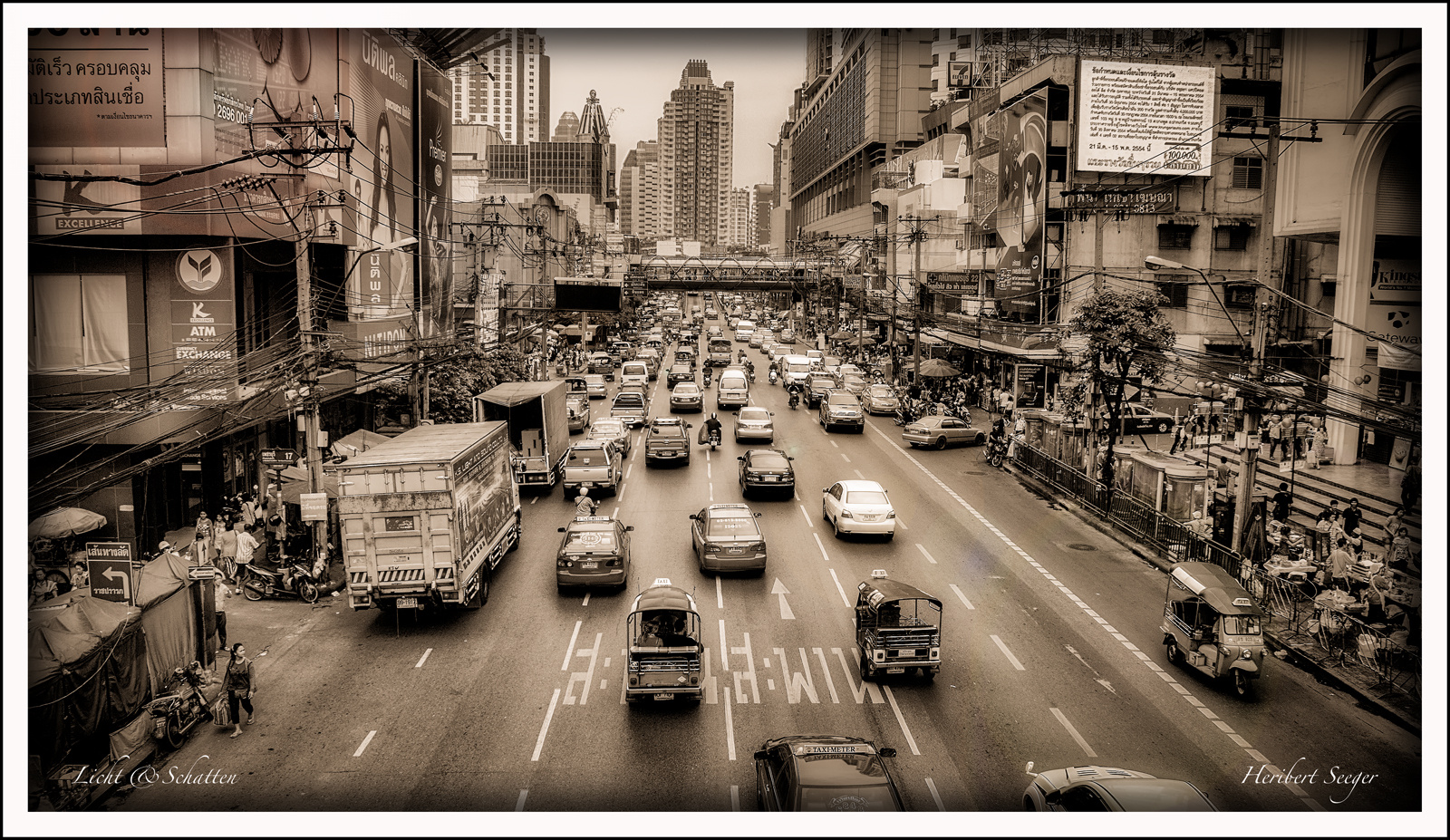 Heavy Traffic in Bangkok