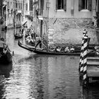 Heavy traffic in Venice