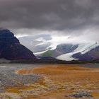 Heavy weather clouds came on the way back