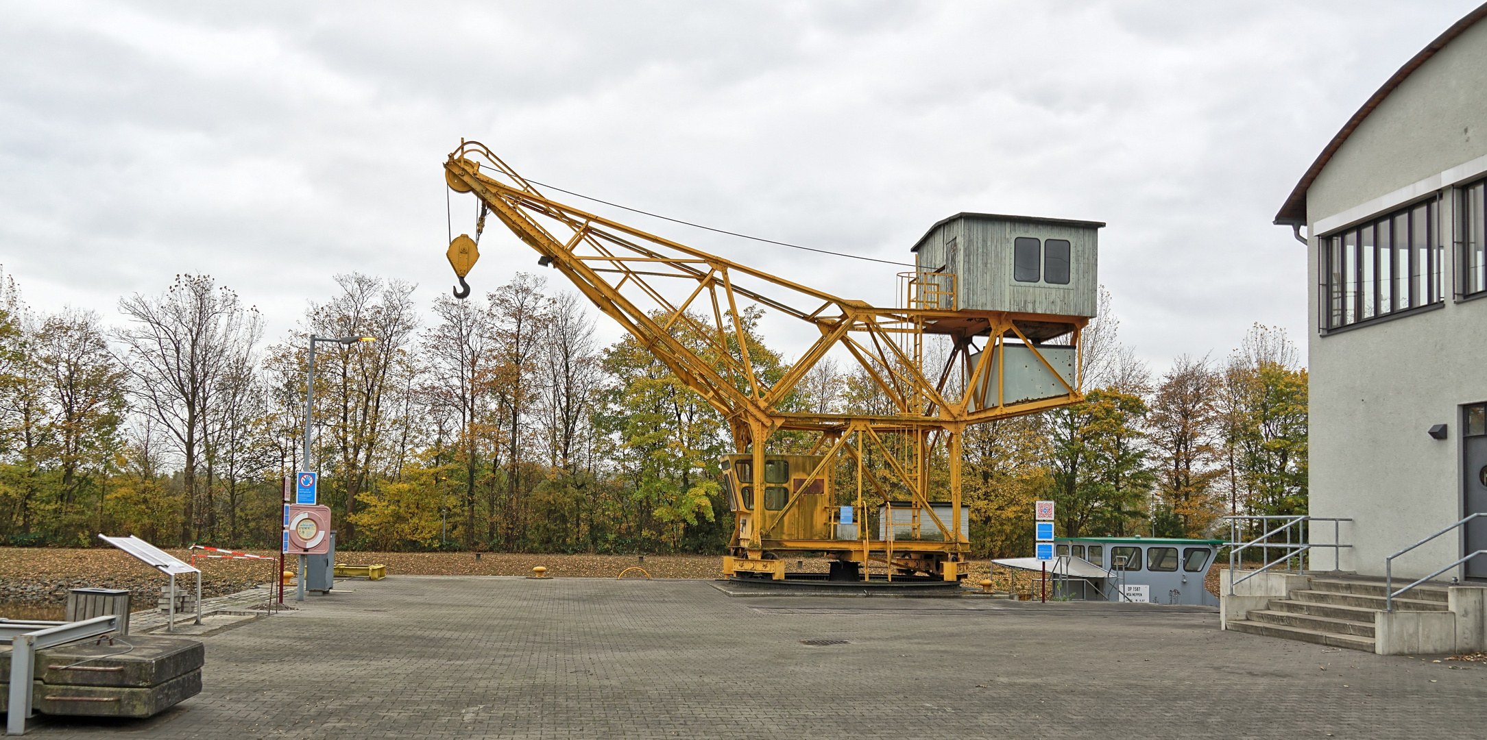 Hebewerk - Museumshafen - Hafenkran