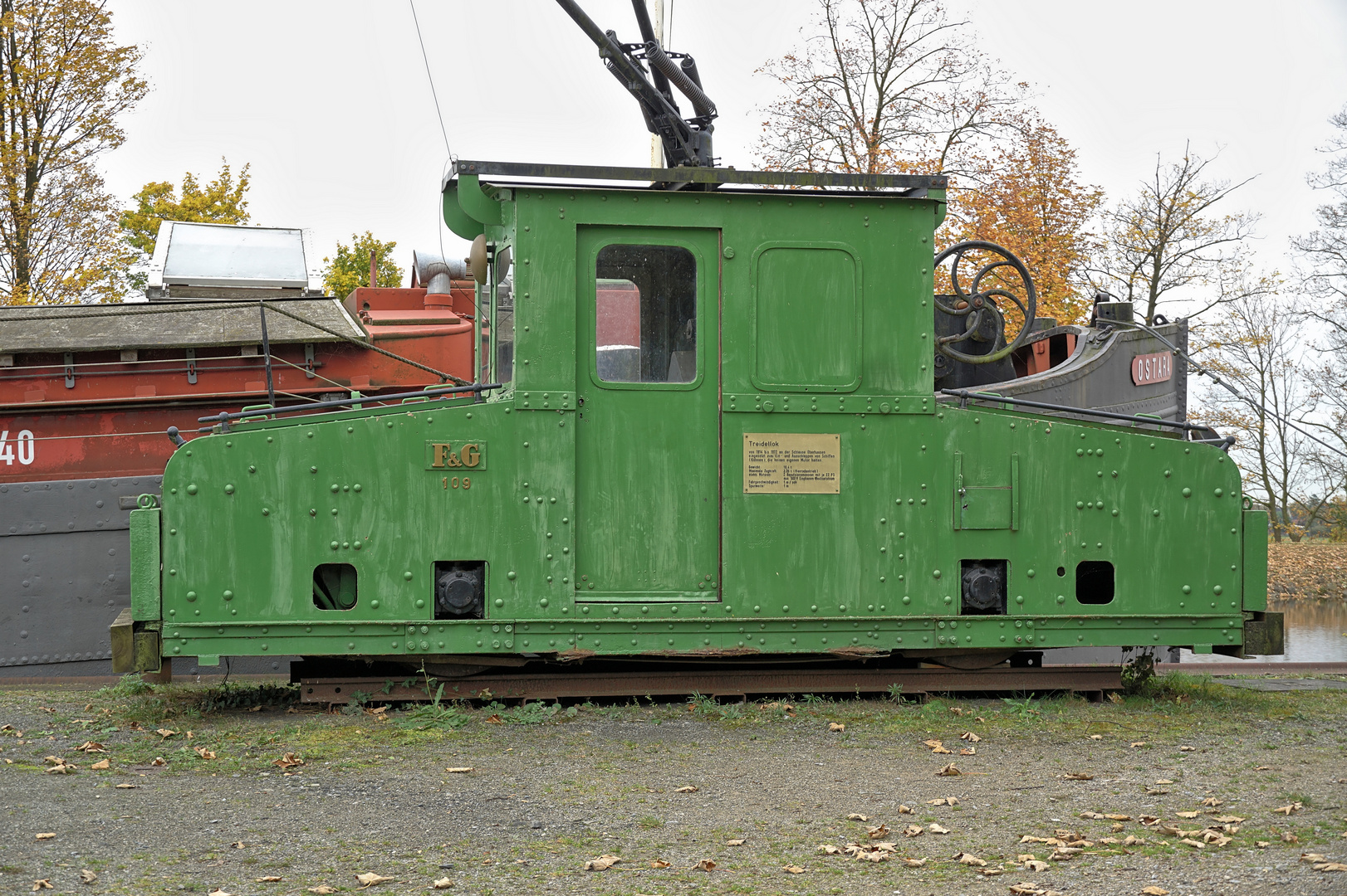 Hebewerk - Museumshafen - Treidellok