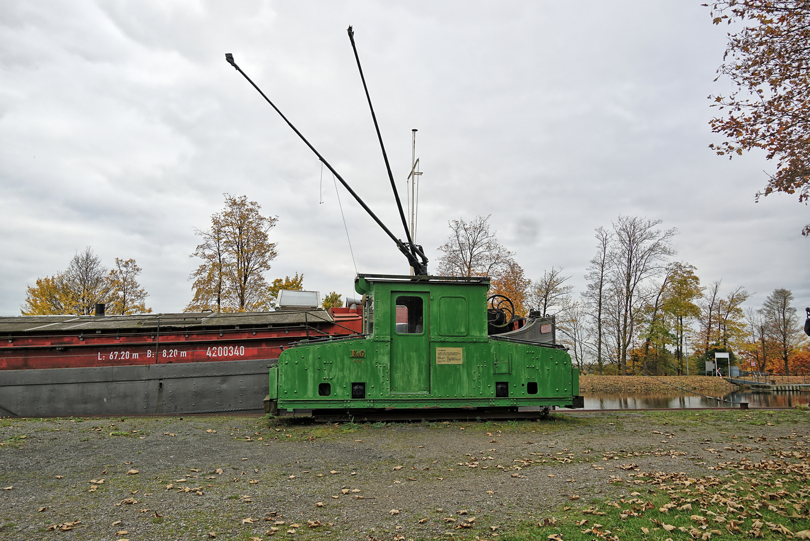 Hebewerk - Museumshafen - Treidellok