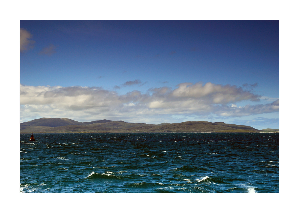 Hebridean Tour: On the ferry from Barra /Auf der Fähre von Barra