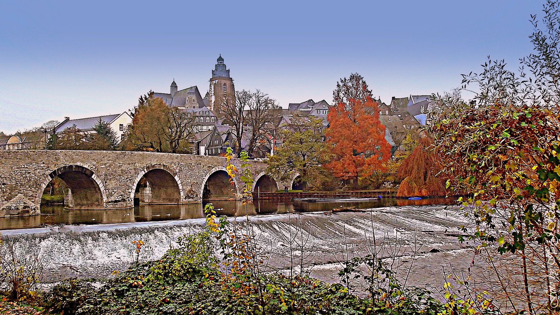 Hebststimmung an der Lahn / Wetzlar