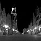 Hechingen Marktplatz bei Nacht