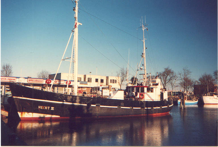 HECHT6 im Hafen