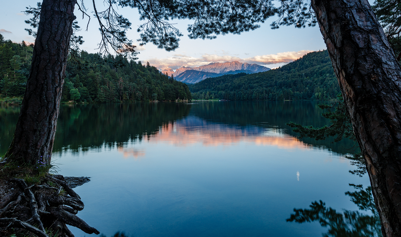 Hechtsee am Abend