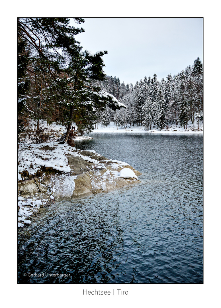 Hechtsee - April 2017 Wintereinbruch