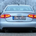 Heckansicht des neuen Audi A4