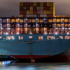 Heckansicht - EVELYN MAERSK