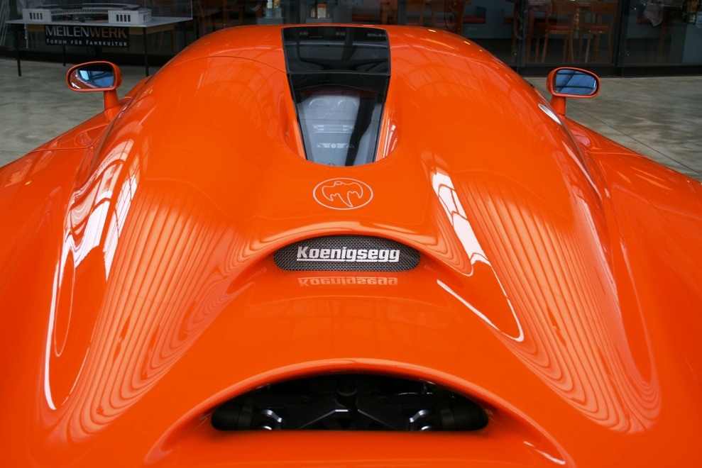 Heckansicht: Koenigsegg