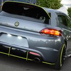 Heckansicht VW Scirocco MK3