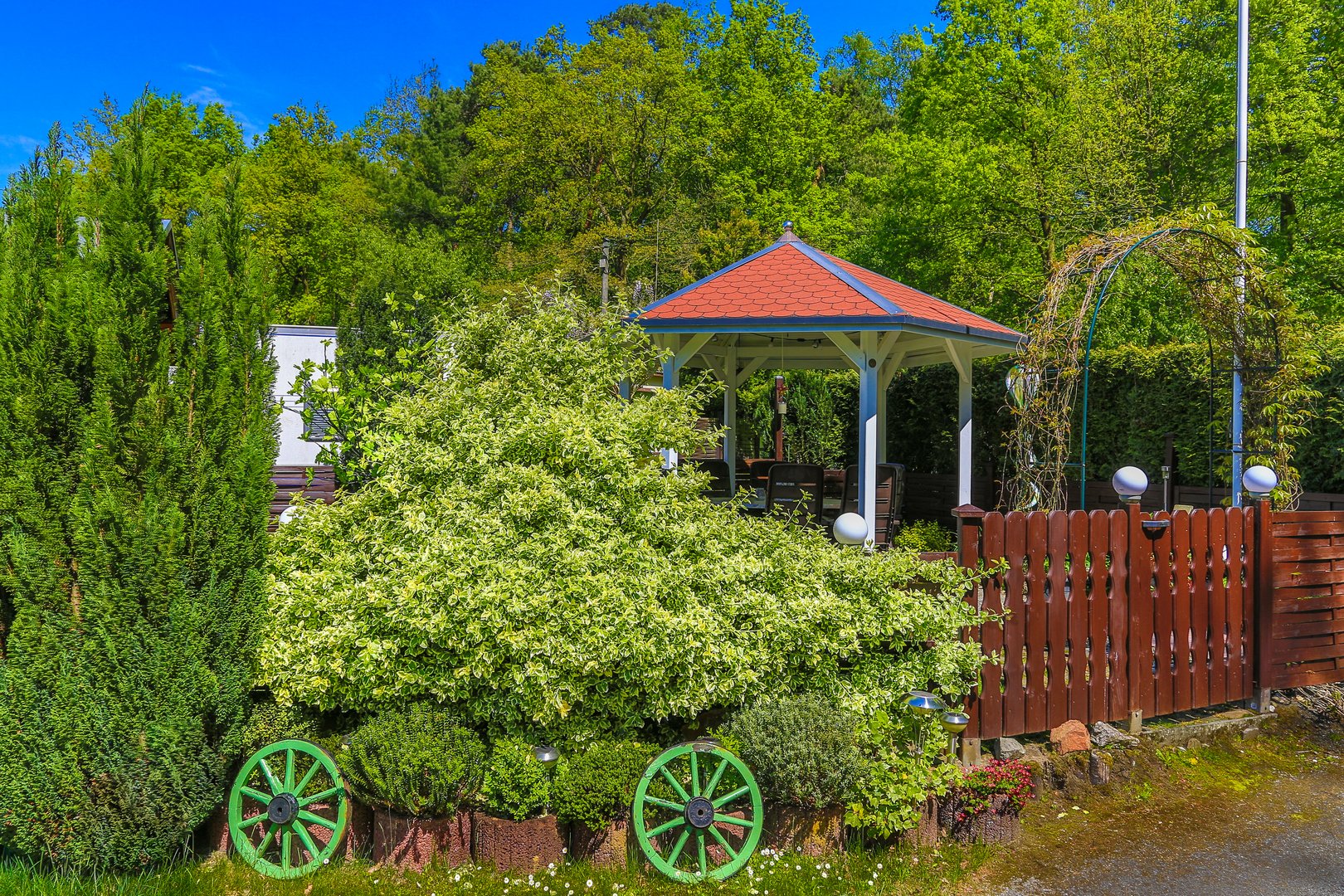 Hecke auf Räder