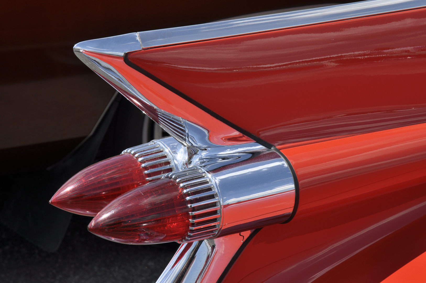 Heckflosse eines Cadillac Eldorado