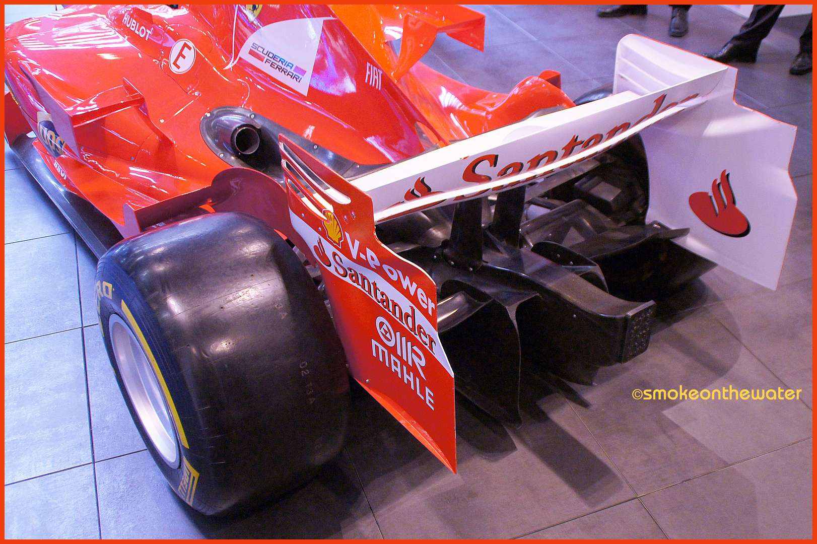 Heckflügel und Diffusor des Ferrari 150° Italia (2011)