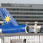 Hecktriebwerk einer MD-11 in Frankfurt