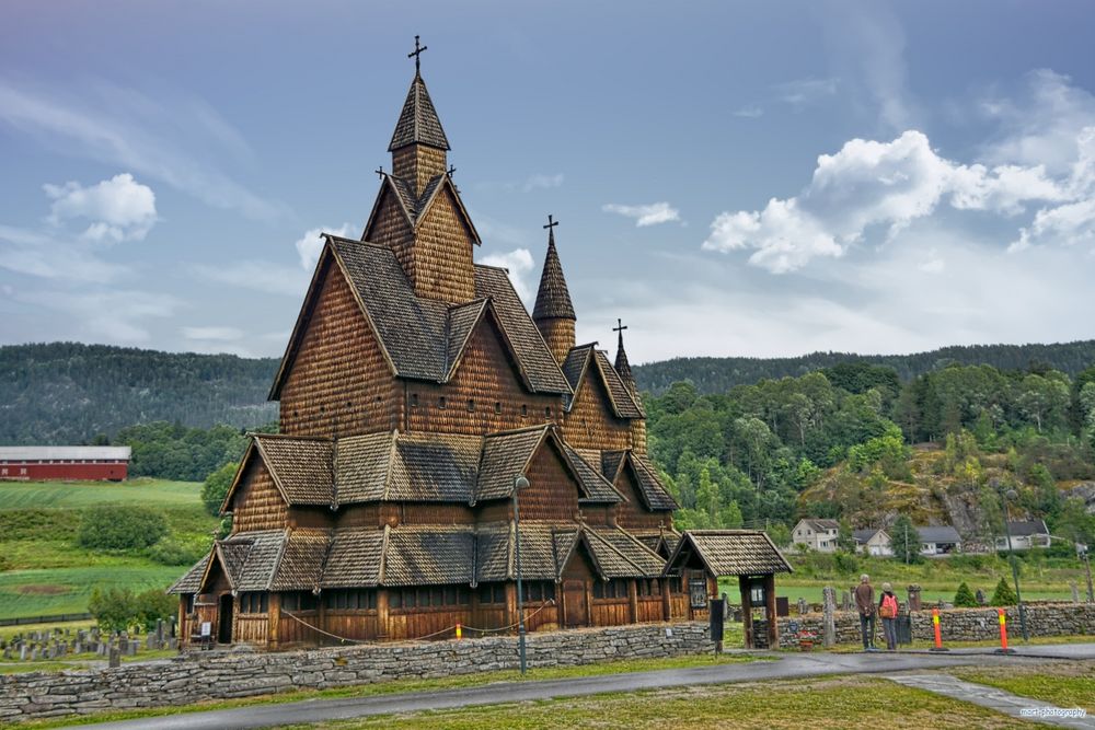 Heddal Stabkirche - Heddal, Norwegen