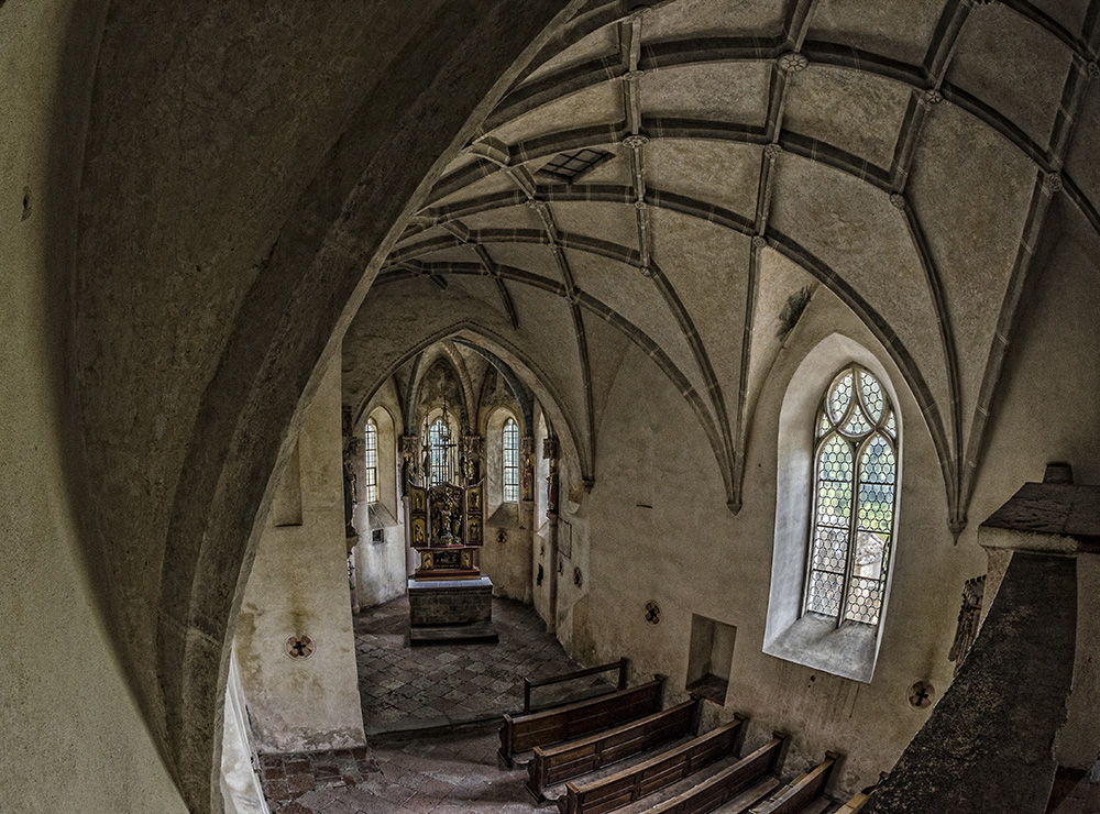 Hedwigskapelle... in der Hauptburg - Burghausen