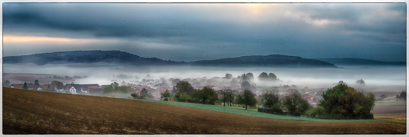 Heegheim im Nebel 1