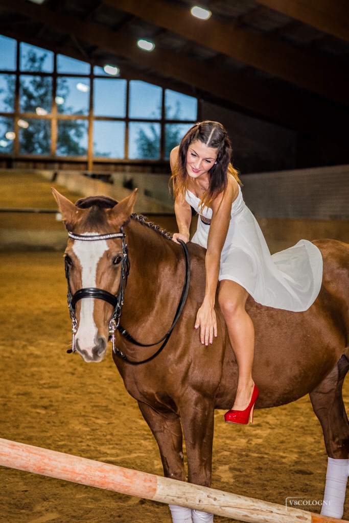 Heels on Horse