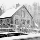 Heerser Mühle im Winter