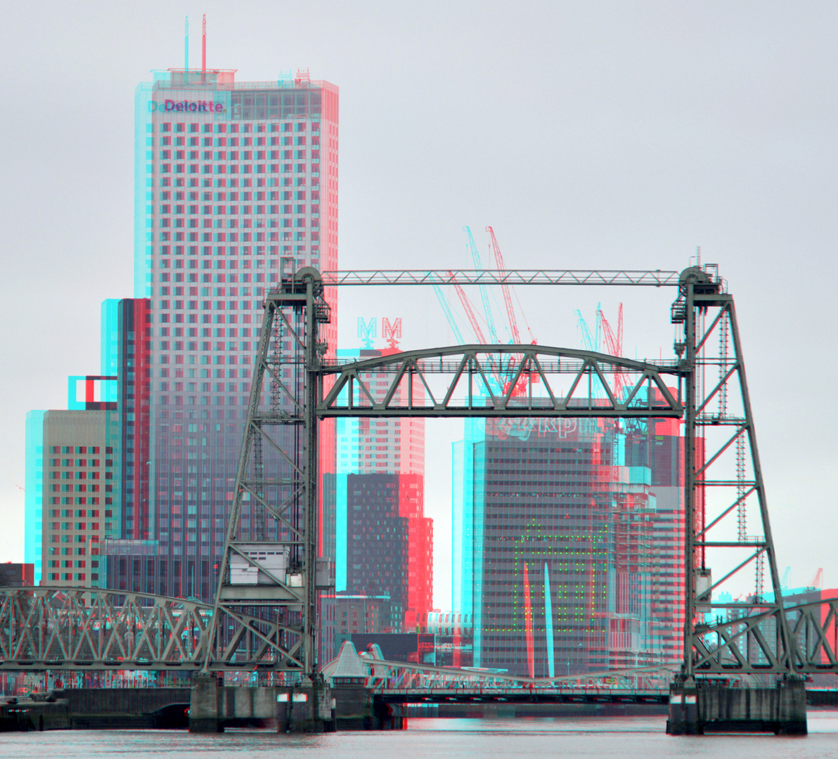 Hefbrug Rotterdam 3D