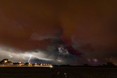 Heftige Gewitter über Bayern