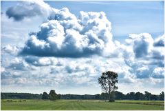 heftige Wolken