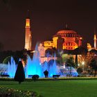 Hegia Sofia Moschee bei Nacht