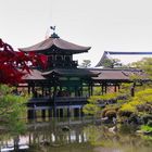 Heian-jingu Shinto-Schrein in Kyoto.