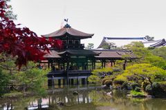 Heian-jingu Shinto-Schrein in Kyoto.