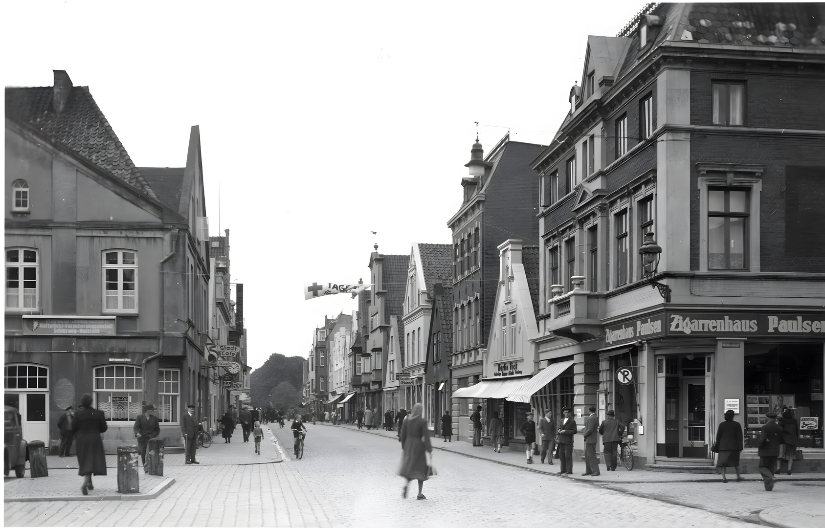 Heide   -Blick in Friedrichstraße -alt-