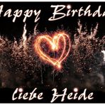 Heide hat Geburtstag