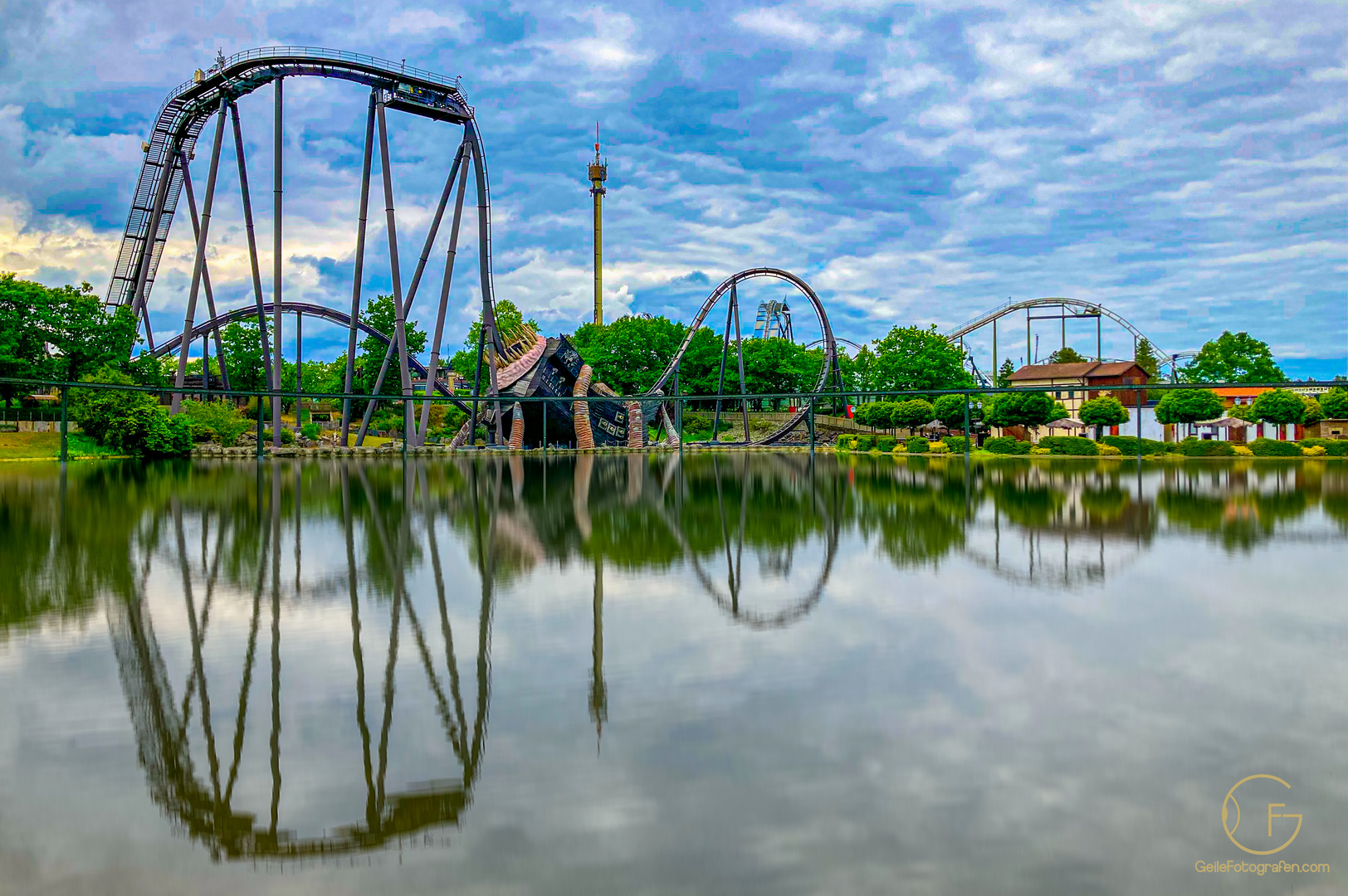 Heide Park Skyline Foto & Bild erwachsene menschen, deutschland