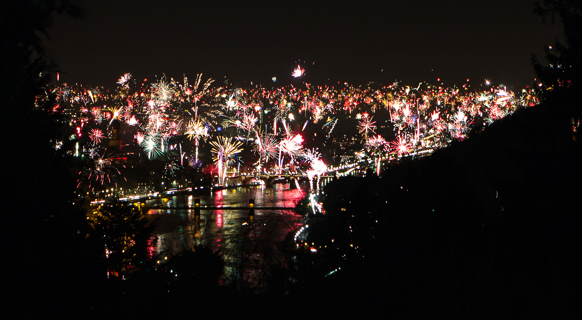 Heidebert Silvester Feuerwerk 2013-2014