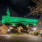 Heidecksburg Rudolstadt Beleuchtet zum Saint Patrick’s Day