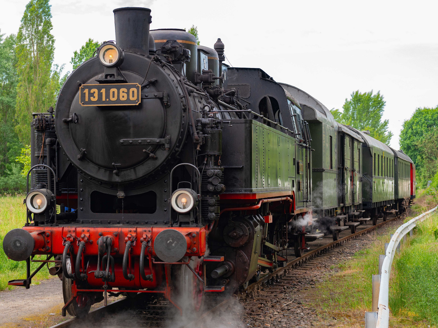 Heidekrautbahn am Startbahnhof Wilhelmsruher Damm Berlin