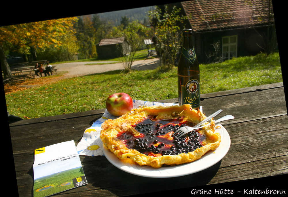 Heidelbeerpfannkuchen von der Grünhütte - das Rezept gibt der Chef bestimmt nicht her!