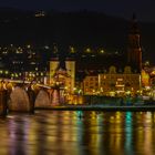 Heidelberg "Alte Brücke" nachts