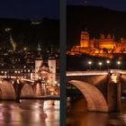 Heidelberg Alte Brücke und Schloß